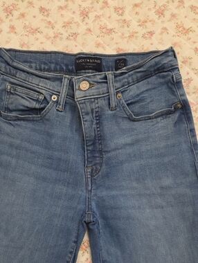 Lucky Brand Women's High-Rise Medium Blue Jeans